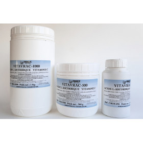VITAVRAC la VITAMINE-C (Acide L-Ascorbique) en poudre pure.