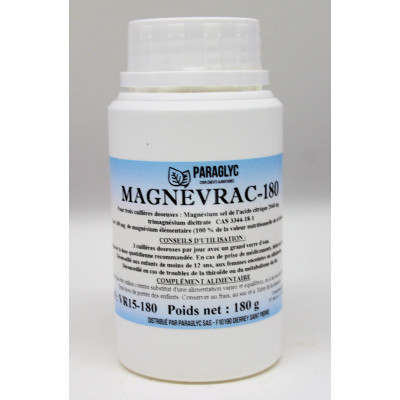 MAGNÉVRAC citrate de magnésium COMPLÉMENT ALIMENTAIRE