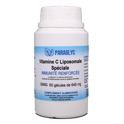 Vitamine C Liposomale spéciale + : hautement assimilable protection du système immunitaire